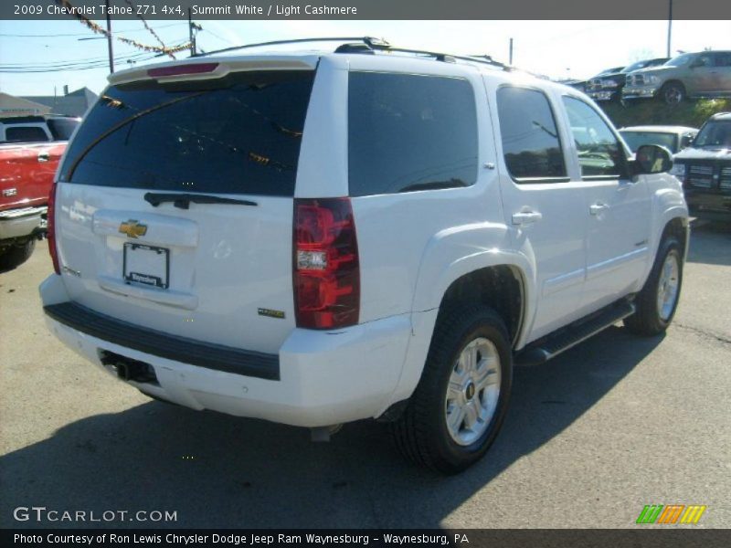 Summit White / Light Cashmere 2009 Chevrolet Tahoe Z71 4x4