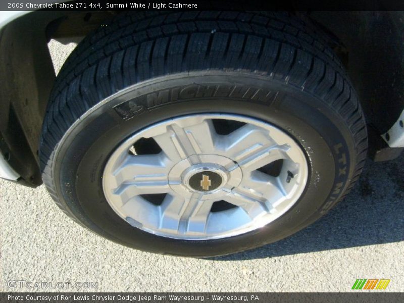 Summit White / Light Cashmere 2009 Chevrolet Tahoe Z71 4x4