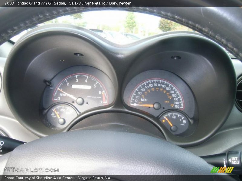  2003 Grand Am GT Sedan GT Sedan Gauges