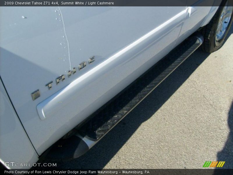 Summit White / Light Cashmere 2009 Chevrolet Tahoe Z71 4x4