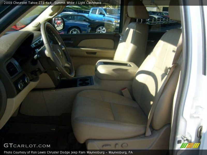 Summit White / Light Cashmere 2009 Chevrolet Tahoe Z71 4x4