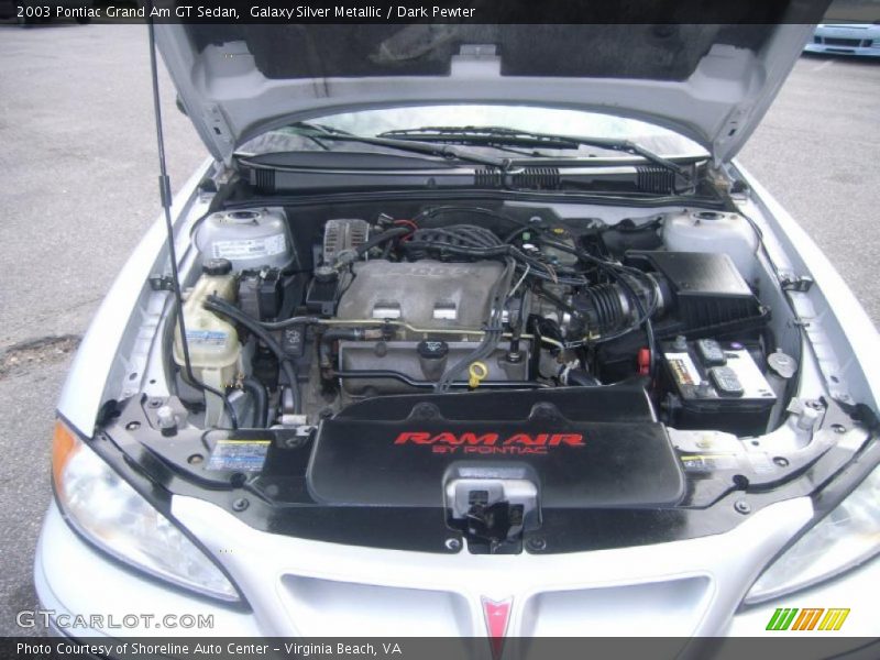 2003 Grand Am GT Sedan Engine - 3.4 Liter 3400 SFI 12 Valve V6