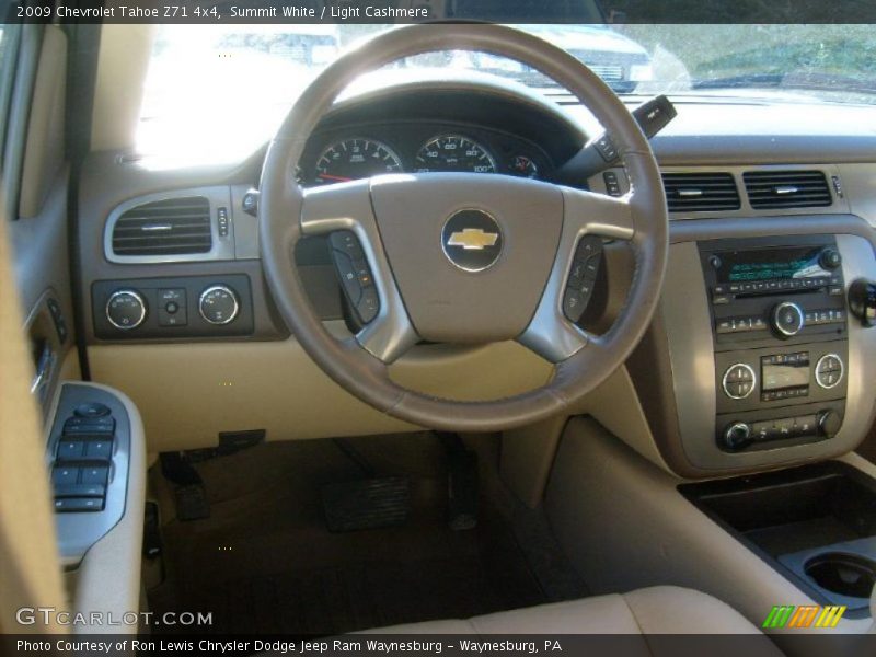 Summit White / Light Cashmere 2009 Chevrolet Tahoe Z71 4x4