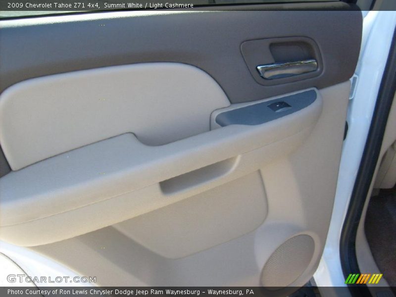Summit White / Light Cashmere 2009 Chevrolet Tahoe Z71 4x4