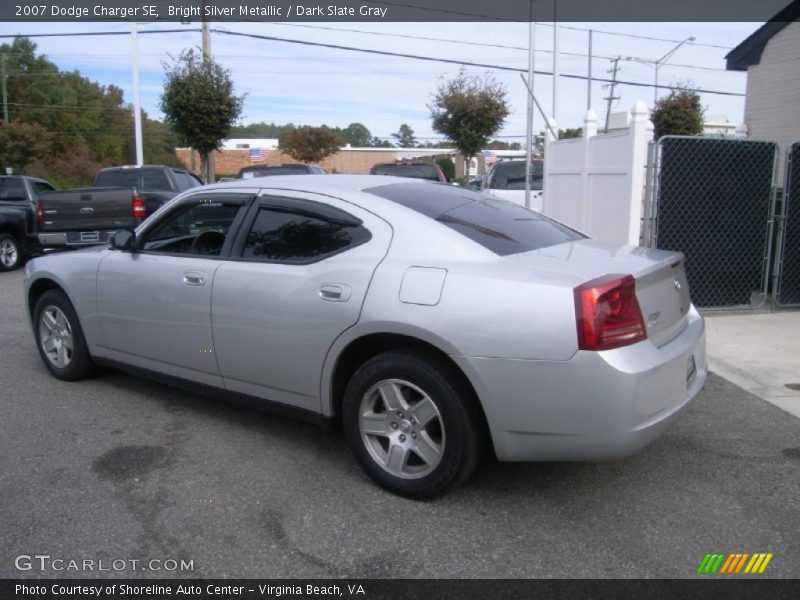Bright Silver Metallic / Dark Slate Gray 2007 Dodge Charger SE