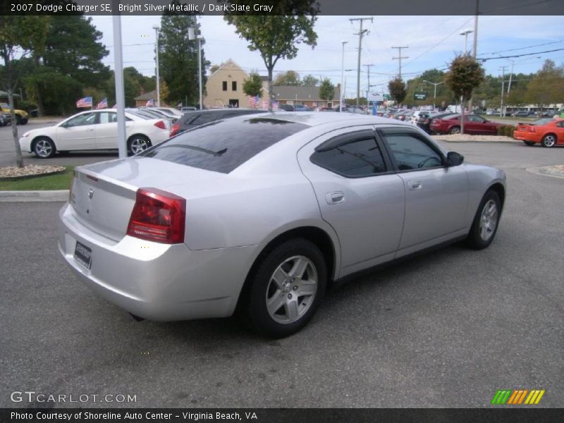 Bright Silver Metallic / Dark Slate Gray 2007 Dodge Charger SE
