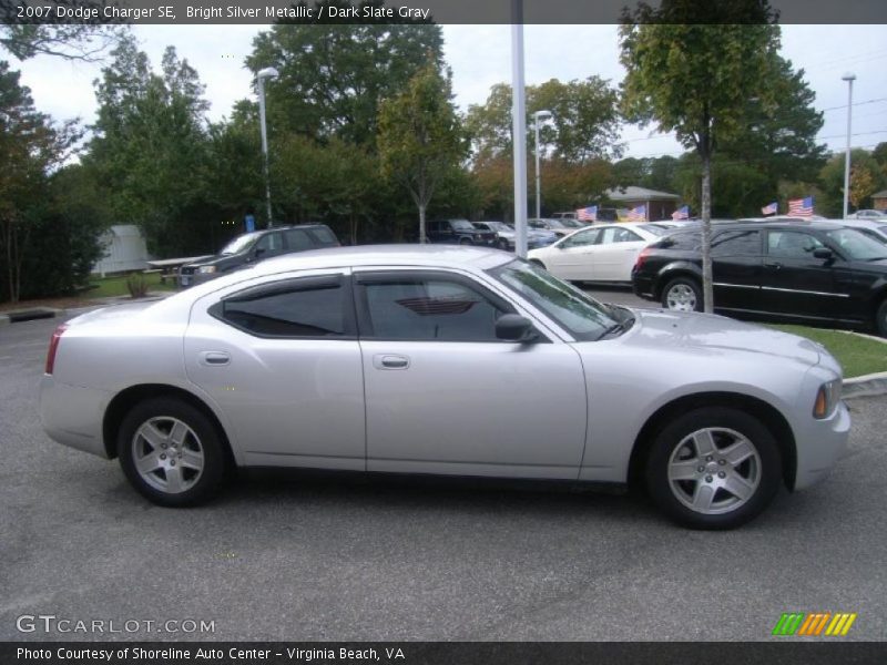 Bright Silver Metallic / Dark Slate Gray 2007 Dodge Charger SE