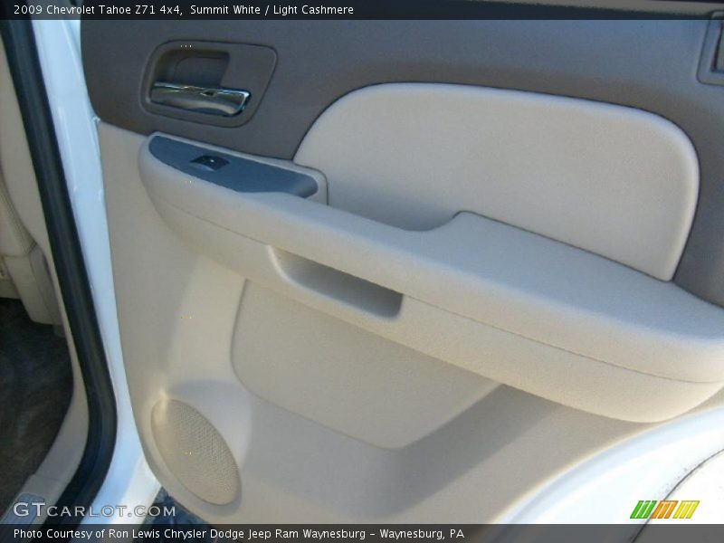 Summit White / Light Cashmere 2009 Chevrolet Tahoe Z71 4x4