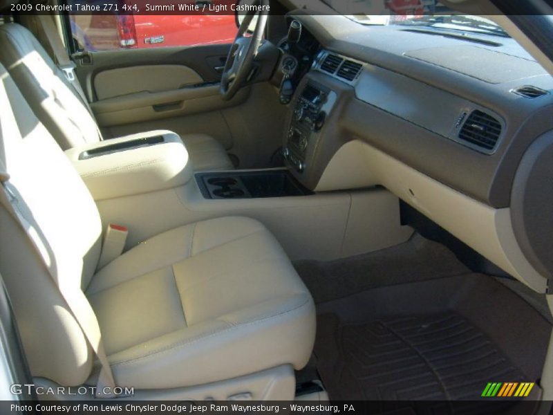 Summit White / Light Cashmere 2009 Chevrolet Tahoe Z71 4x4