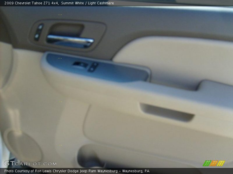 Summit White / Light Cashmere 2009 Chevrolet Tahoe Z71 4x4