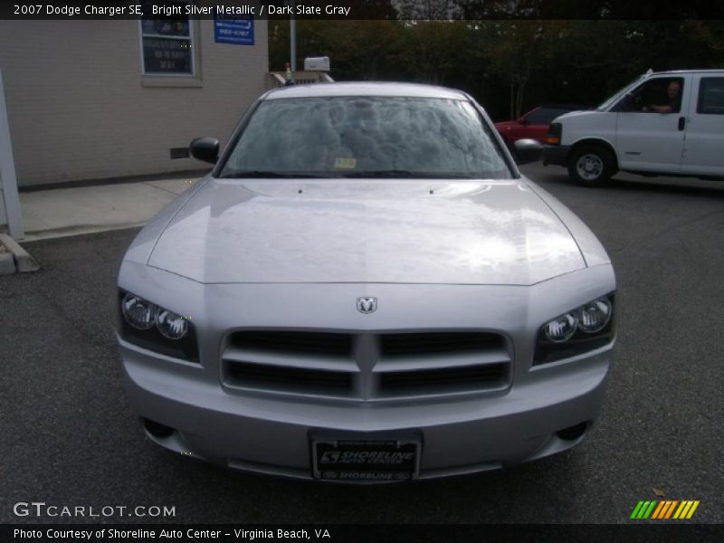Bright Silver Metallic / Dark Slate Gray 2007 Dodge Charger SE