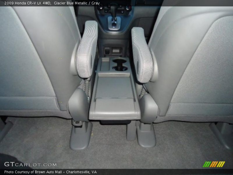 Glacier Blue Metallic / Gray 2009 Honda CR-V LX 4WD