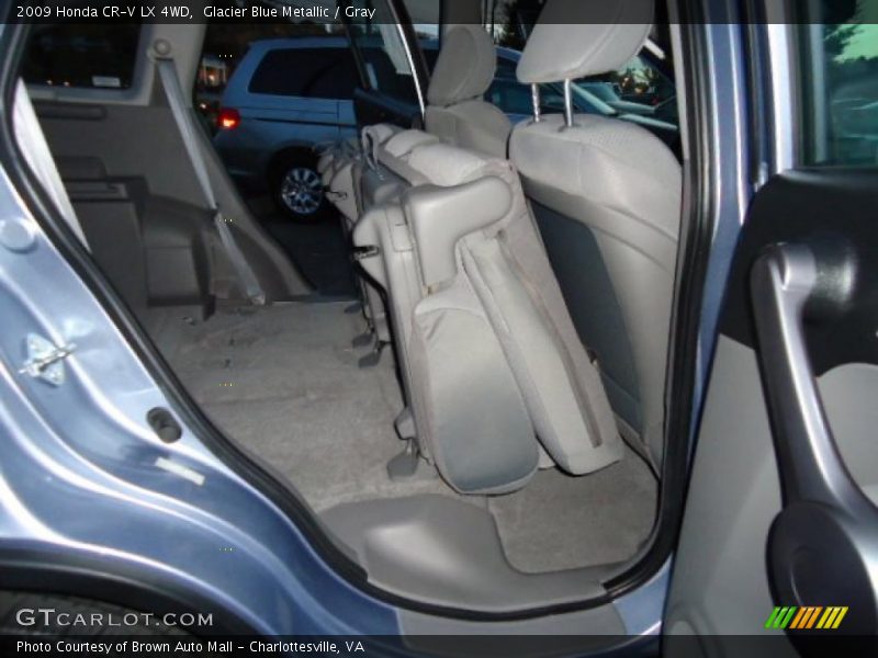 Glacier Blue Metallic / Gray 2009 Honda CR-V LX 4WD