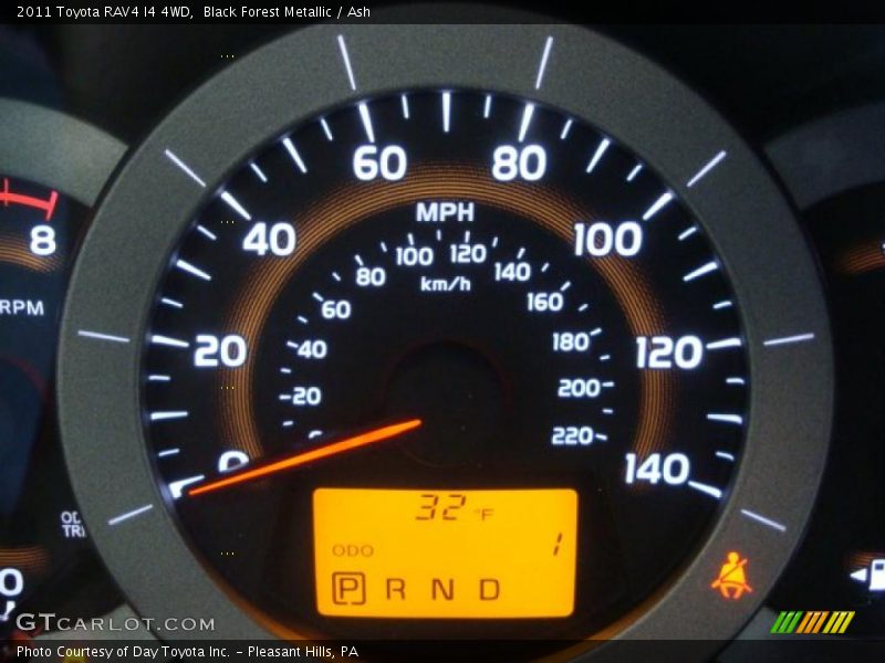 Black Forest Metallic / Ash 2011 Toyota RAV4 I4 4WD