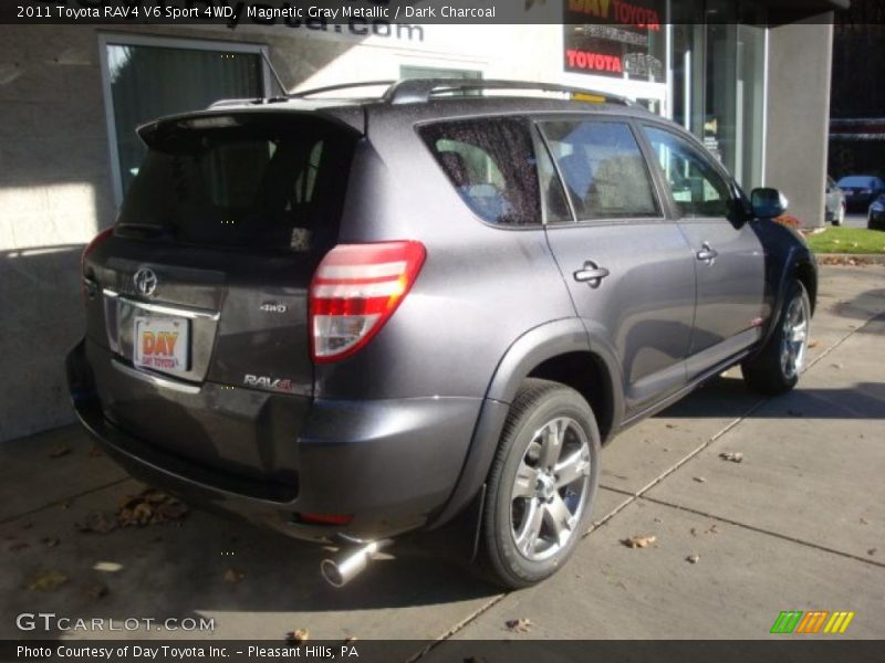 Magnetic Gray Metallic / Dark Charcoal 2011 Toyota RAV4 V6 Sport 4WD