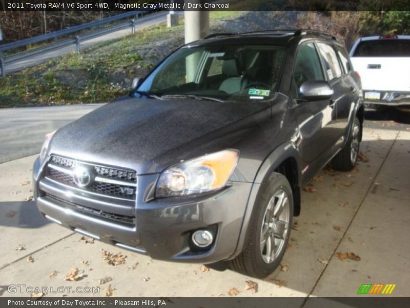 Magnetic Gray Metallic / Dark Charcoal 2011 Toyota RAV4 V6 Sport 4WD