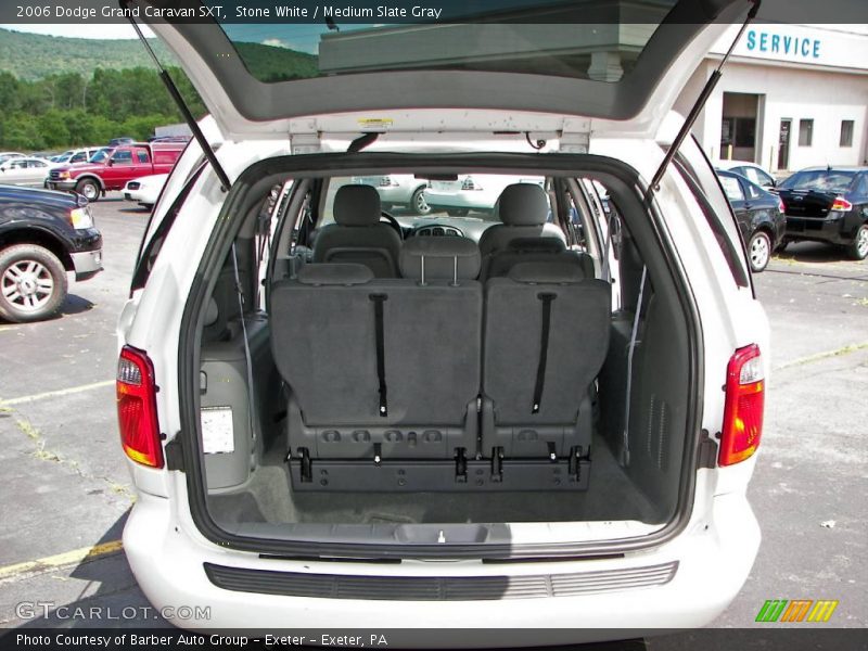 Stone White / Medium Slate Gray 2006 Dodge Grand Caravan SXT