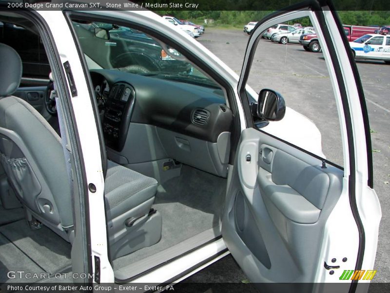Stone White / Medium Slate Gray 2006 Dodge Grand Caravan SXT
