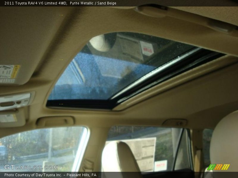 Sunroof of 2011 RAV4 V6 Limited 4WD