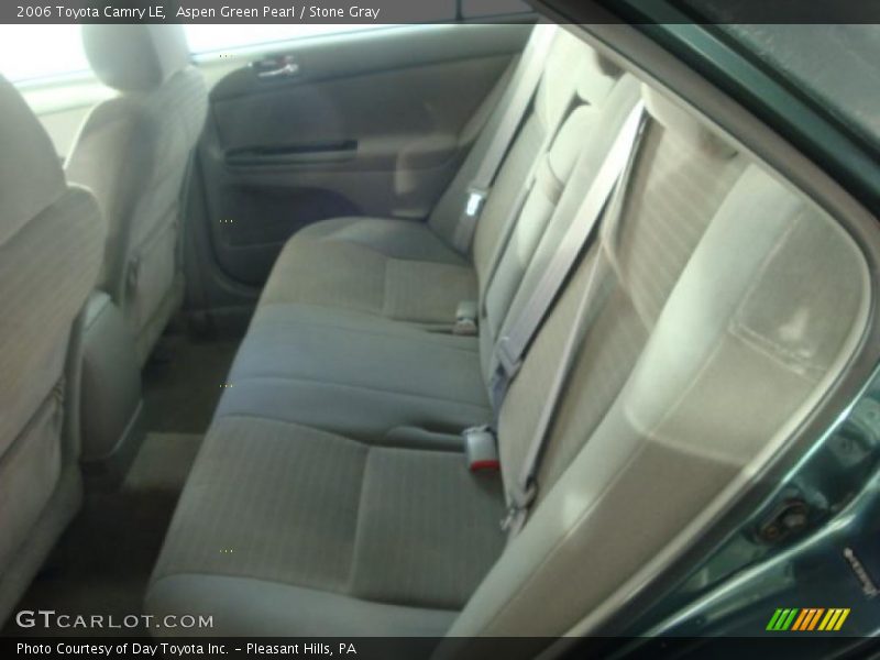 Aspen Green Pearl / Stone Gray 2006 Toyota Camry LE