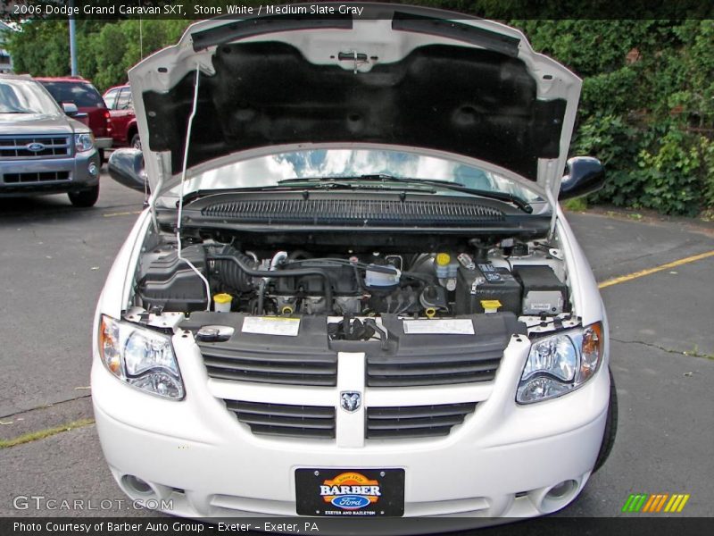 Stone White / Medium Slate Gray 2006 Dodge Grand Caravan SXT