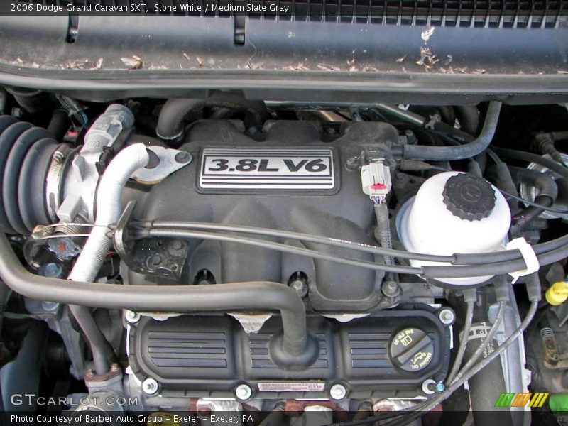 Stone White / Medium Slate Gray 2006 Dodge Grand Caravan SXT
