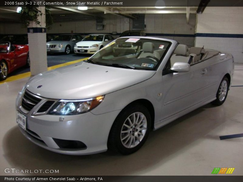 Front 3/4 View of 2008 9-3 2.0T Convertible