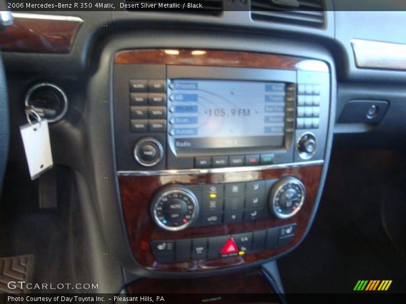 Desert Silver Metallic / Black 2006 Mercedes-Benz R 350 4Matic
