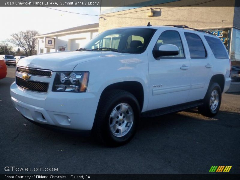 Summit White / Ebony 2010 Chevrolet Tahoe LT 4x4