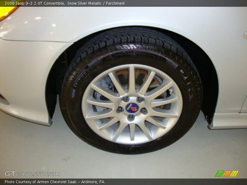  2008 9-3 2.0T Convertible Wheel