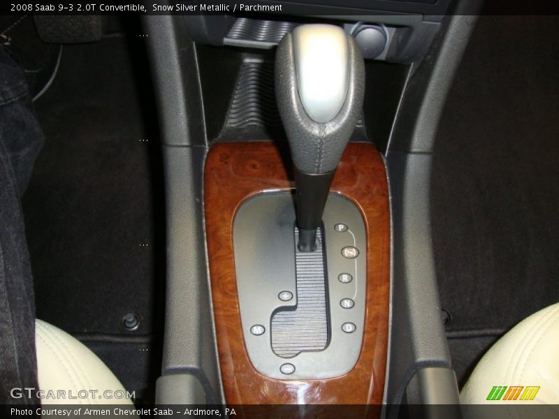  2008 9-3 2.0T Convertible 5 Speed Sentronic Automatic Shifter