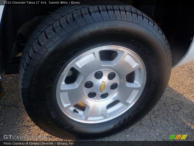 Summit White / Ebony 2010 Chevrolet Tahoe LT 4x4