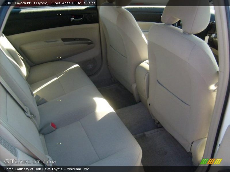Super White / Bisque Beige 2007 Toyota Prius Hybrid