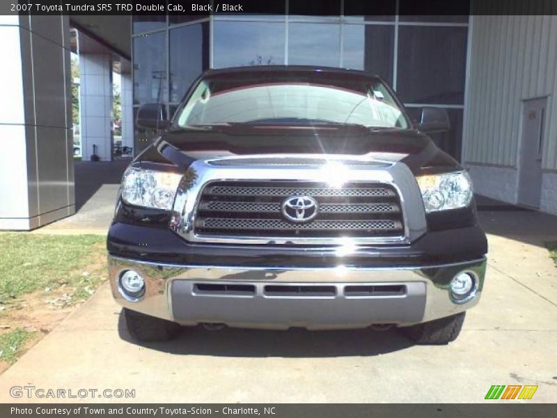 Black / Black 2007 Toyota Tundra SR5 TRD Double Cab