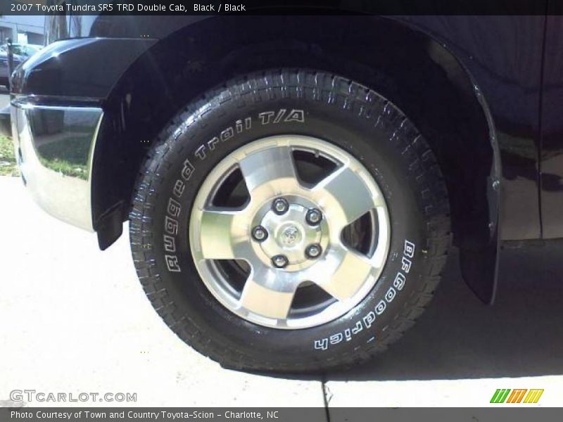 Black / Black 2007 Toyota Tundra SR5 TRD Double Cab