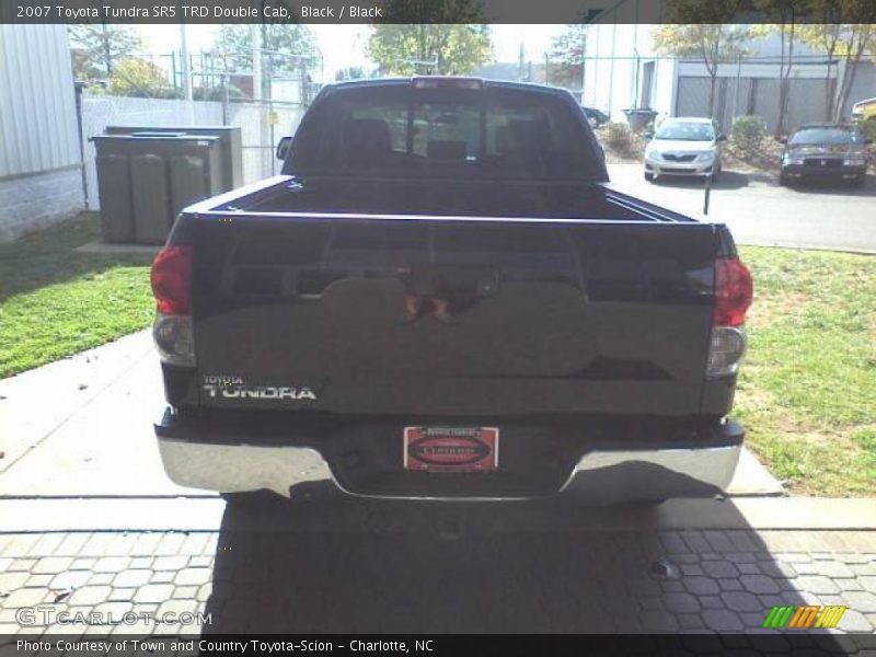 Black / Black 2007 Toyota Tundra SR5 TRD Double Cab