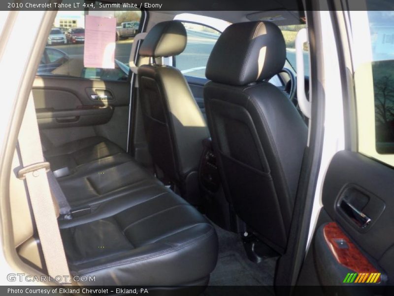 Summit White / Ebony 2010 Chevrolet Tahoe LT 4x4
