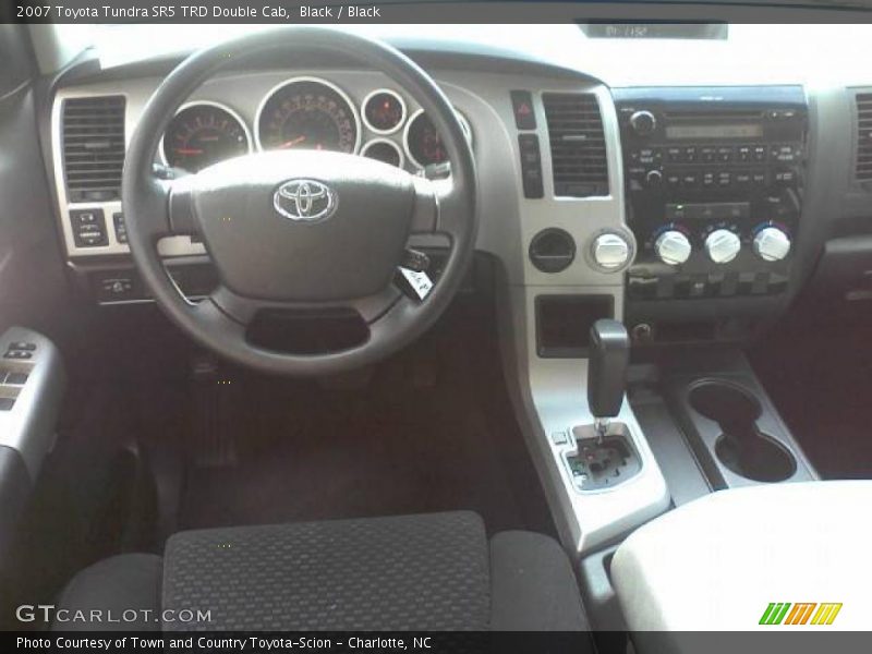 Black / Black 2007 Toyota Tundra SR5 TRD Double Cab
