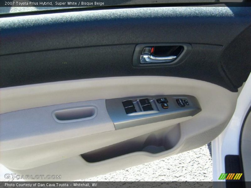 Super White / Bisque Beige 2007 Toyota Prius Hybrid