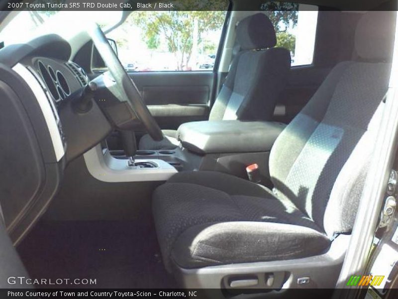 Black / Black 2007 Toyota Tundra SR5 TRD Double Cab