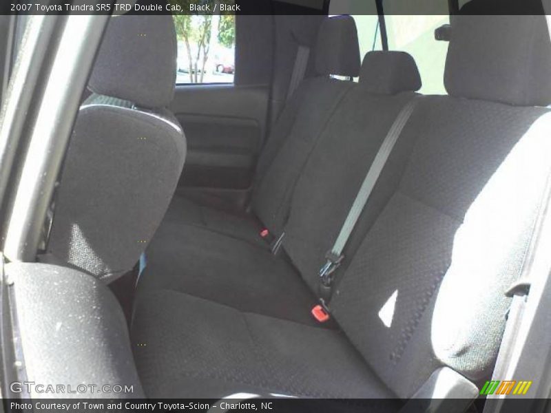 Black / Black 2007 Toyota Tundra SR5 TRD Double Cab