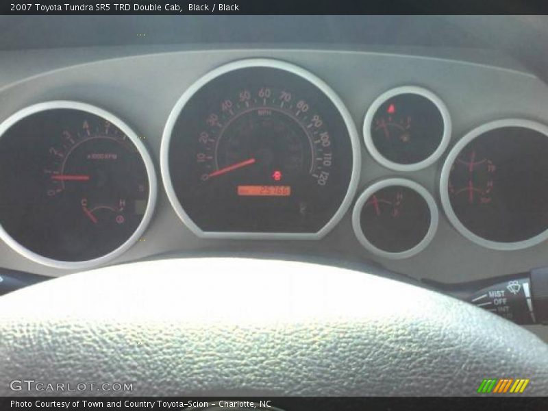 Black / Black 2007 Toyota Tundra SR5 TRD Double Cab