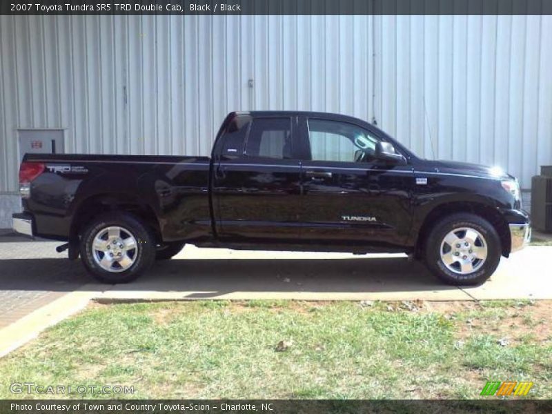 Black / Black 2007 Toyota Tundra SR5 TRD Double Cab