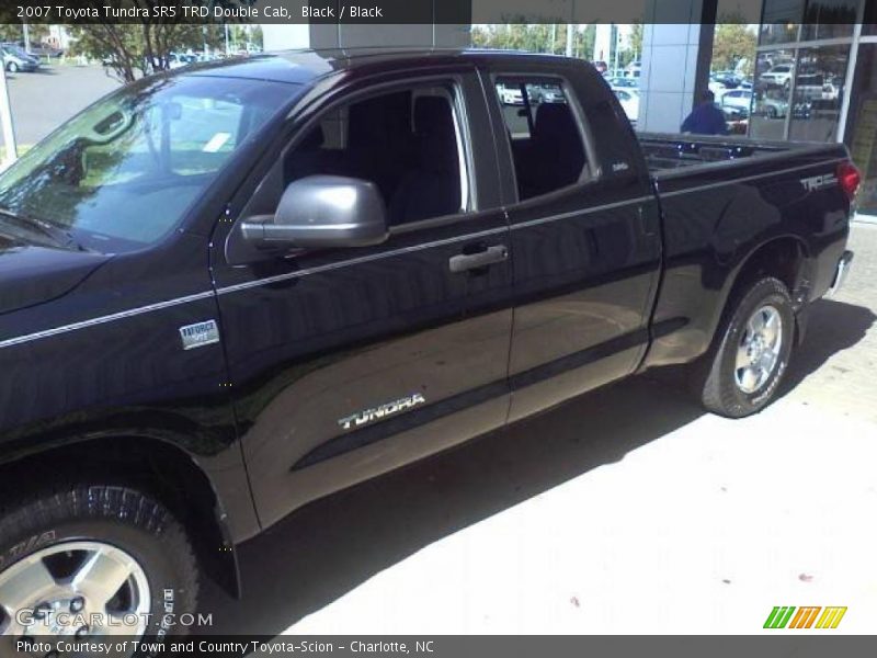 Black / Black 2007 Toyota Tundra SR5 TRD Double Cab
