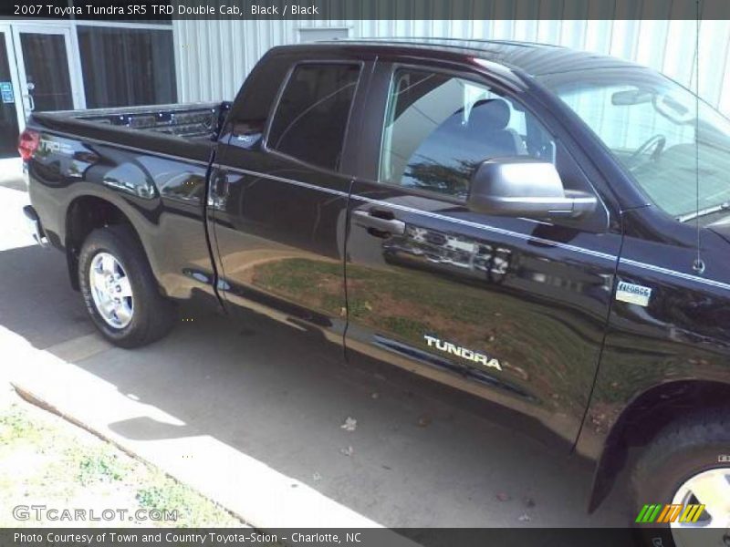 Black / Black 2007 Toyota Tundra SR5 TRD Double Cab