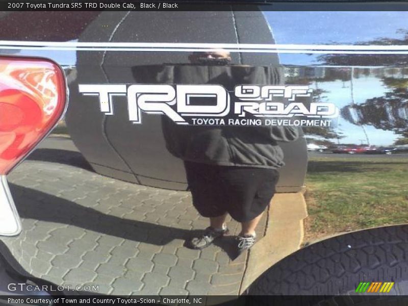 Black / Black 2007 Toyota Tundra SR5 TRD Double Cab