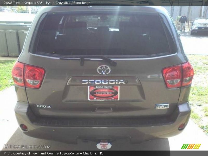Pyrite Gray Mica / Sand Beige 2008 Toyota Sequoia SR5
