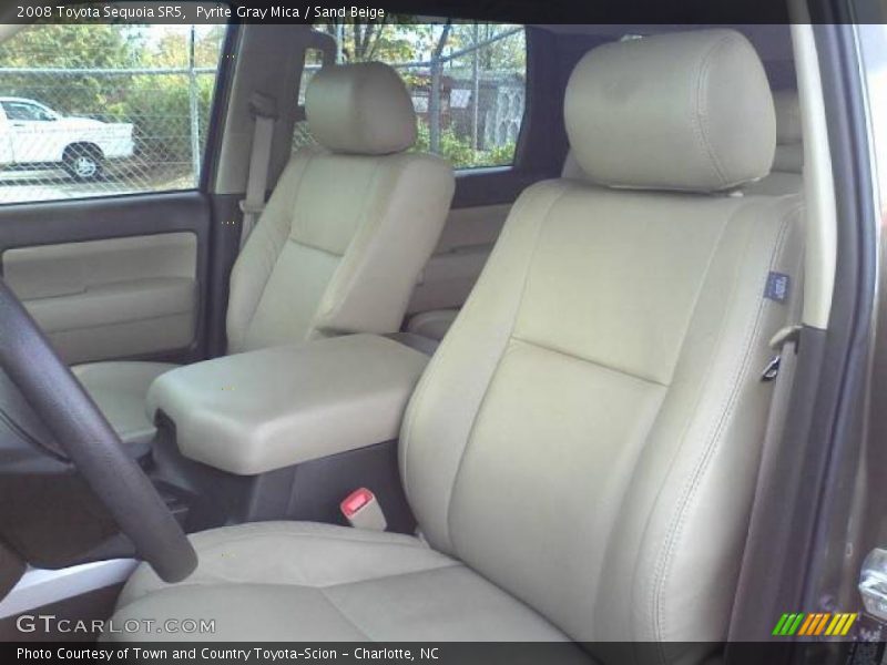 2008 Sequoia SR5 Sand Beige Interior