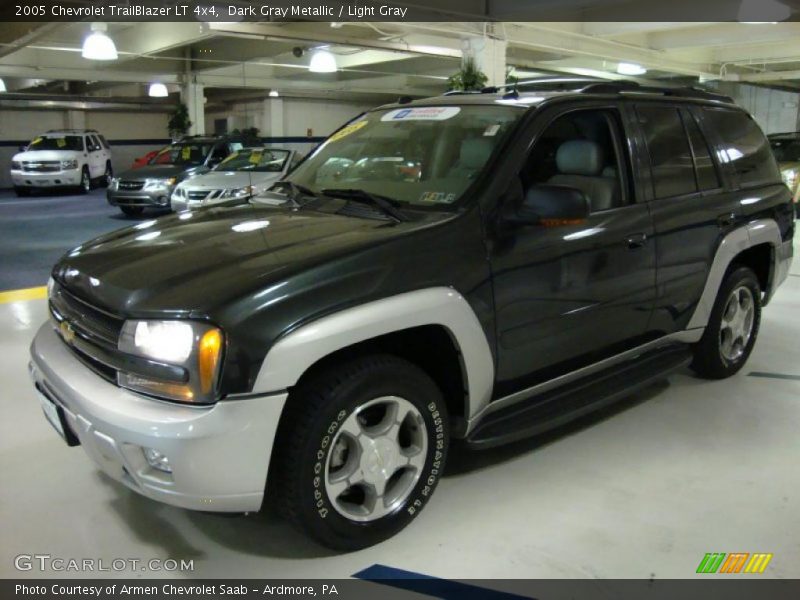 Dark Gray Metallic / Light Gray 2005 Chevrolet TrailBlazer LT 4x4