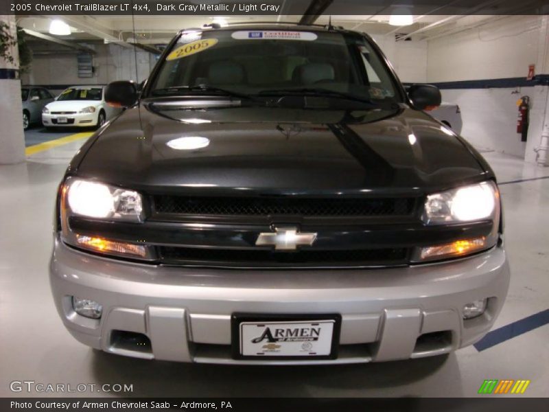 Dark Gray Metallic / Light Gray 2005 Chevrolet TrailBlazer LT 4x4